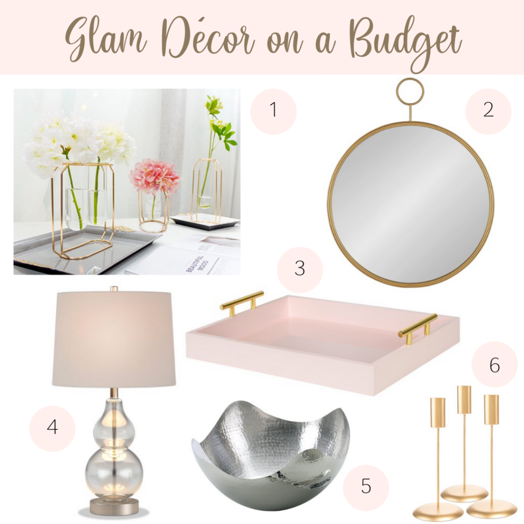 glam decor interior design