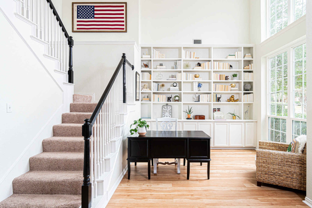 entry foyer design before and after